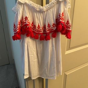 off the shoulder top